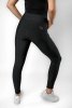 HuleHest COMFORT RIDE Legginsy jeździeckie z wysokim stanem i pełnym lejem silikonowym
